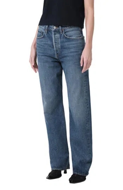 Agolde Kelly Ultrahigh Waist Straight Leg Jeans