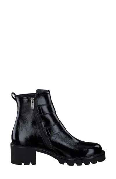 Paul Green Balboa Moto Boot In Black