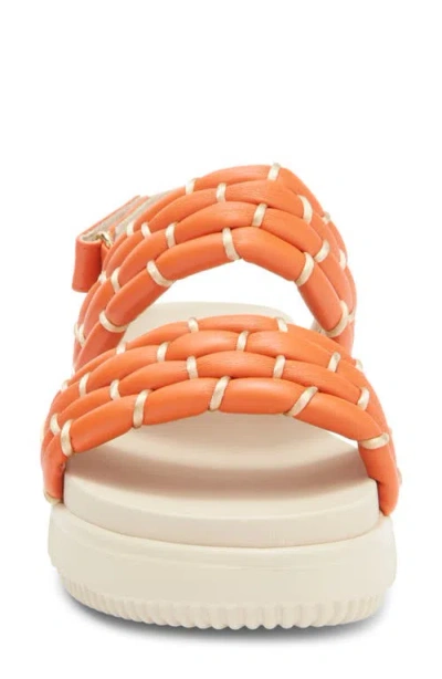 Paul Green Amara Platform Sandal In Orange
