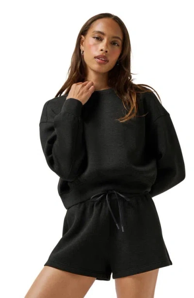 Travismathew Cloudscape Sweatshirt In Black