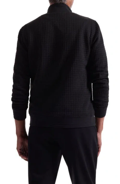 Bugatchi Quilted Jacket In Black