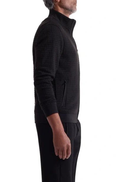 Bugatchi Quilted Jacket In Black