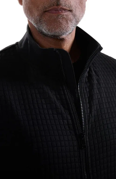Bugatchi Quilted Jacket In Black