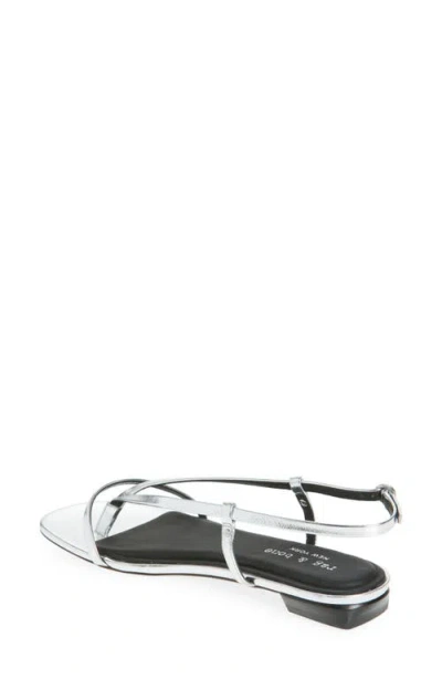 Rag & Bone Giselle Slingback Sandal In Gray