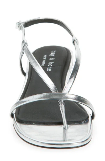 Rag & Bone Giselle Slingback Sandal In Gray