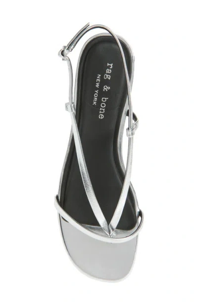 Rag & Bone Giselle Slingback Sandal In Gray
