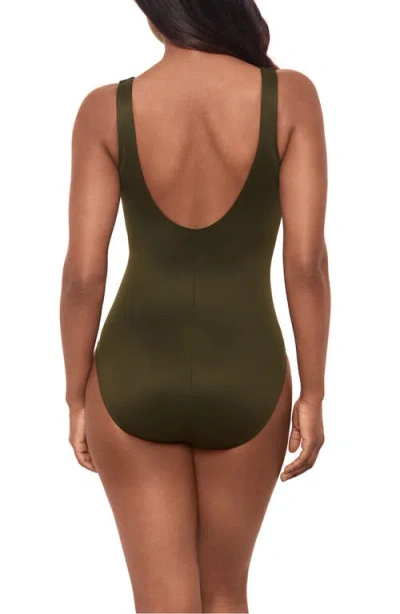 Miraclesuit Revele One-piece In Green