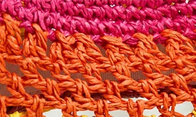 Vince Camuto Multicolor Panama Hat In Multi