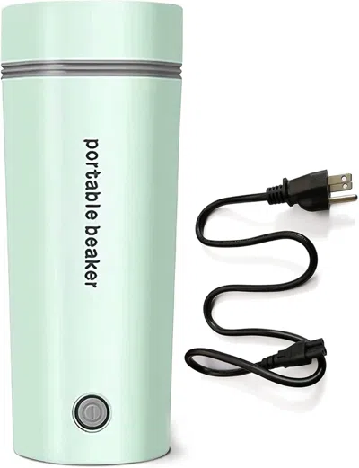 Nura Home Electric Travel Kettle, Portable Electric Kettle, Mini Hot Water Boiler, Small Travel Tea Kettle Fas In Green