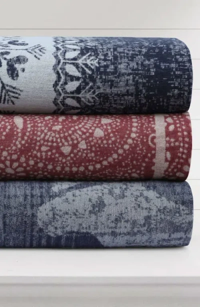 Azores Home Yarn Dyed Organic Cotton Throw Blanket