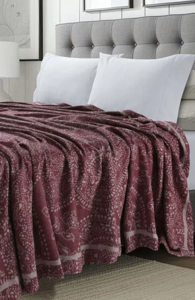 Azores Home Yarn Dyed Organic Cotton Throw Blanket