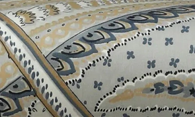 Azores Home Paisley Park 300 Thread Count Cotton Sateen Sheet Set In Sand