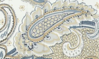 Azores Home Paisley Park Cotton Sateen Comforter & Sham Set In Sand