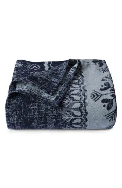 Azores Home Yarn Dyed Organic Cotton Throw Blanket