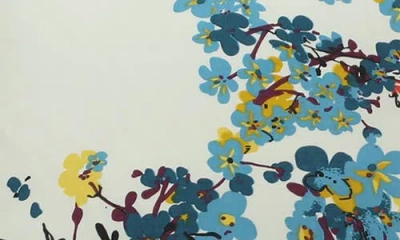 Azores Home Casablanca Duvet Cover & Sham Set In Blue