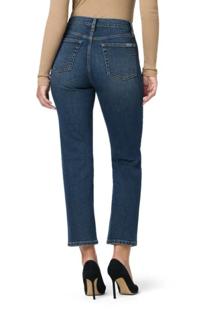Joe's The Og High Waist Ankle Slim Straight Leg Jeans In Blue