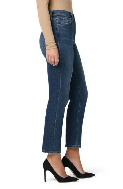 Joe's The Og High Waist Ankle Slim Straight Leg Jeans In Blue