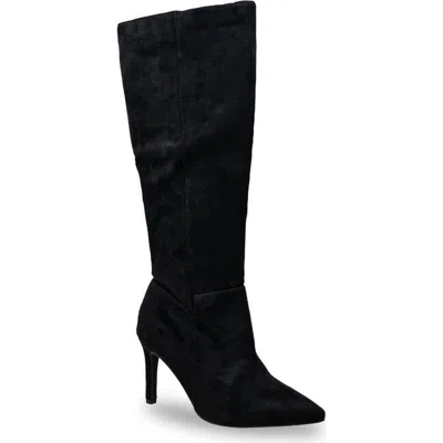 Chase & Chloe Chase And Chloe Knee High Boot In Black