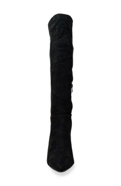 Chase & Chloe Chase And Chloe Knee High Boot In Black