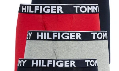 Tommy Hilfiger Assorted 4-pack Boxer Briefs In Multi