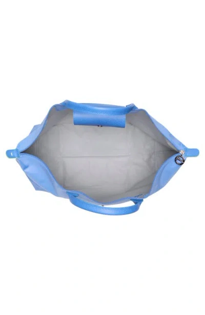 Longchamp Large Travel Duffle Bag In Blue