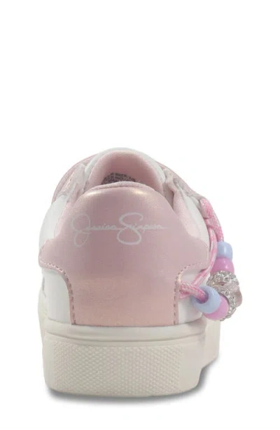 Jessica Simpson Kids' Gina Ryann Sneaker In White