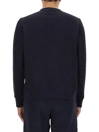 Ps By Paul Smith Ps Paul Smith Zebra Logo Sweatshirt With Zebra Logo In Black
