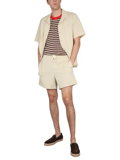 Howlin' Howlin Holdon Bermuda Shorts In Neutral