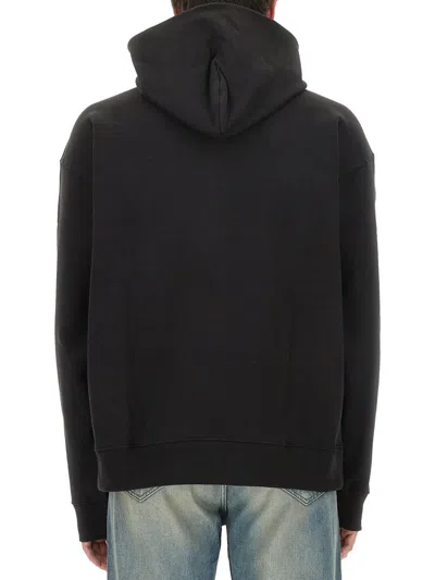 Kenzo Oversized Target Sweatshirt In Black