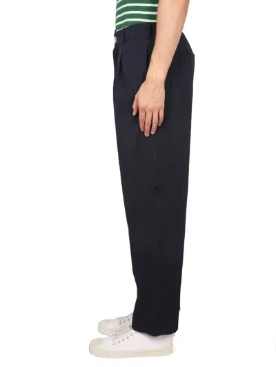 Howlin' Howlin Button Down Pants In Blue