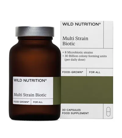 Wild Nutrition Food-grown Multi Strain Biotic In Transparent