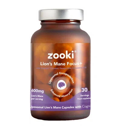 Yourzooki Liposomal Lion's Mane 600mg Capsules In Transparent