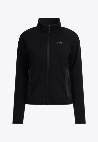 Arc'teryx Kyanite Zip-up Jacket In Black
