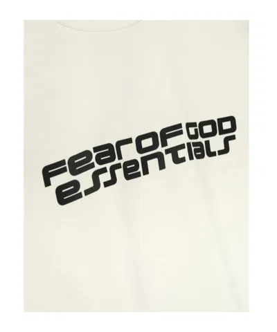 Essentials Ponte 90s Long Sleeve Tee In White