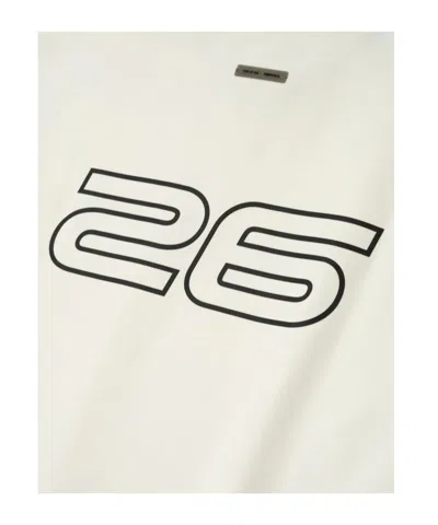 Essentials Ponte 90s Long Sleeve Tee In White