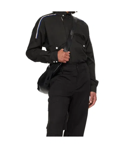 Kiko Kostadinov Green Vig Shirt In Black