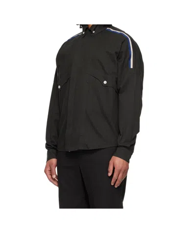 Kiko Kostadinov Green Vig Shirt In Black