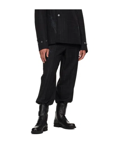 Kiko Kostadinov Kormos Military Trousers In Black