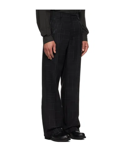 Kiko Kostadinov Kormos Military Trousers In Black