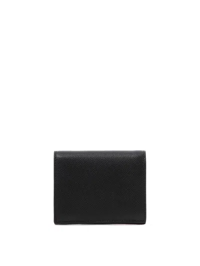 Ferragamo "gancini" Wallet In Black