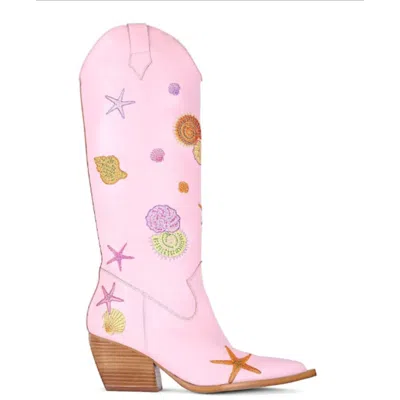 Oceanus Swimwear Women's Oceanus X Terry De Havilland Boots - Pink In Pink