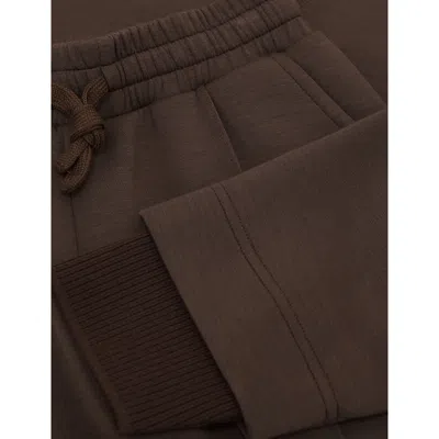 Reiss Chocolate Top & Joggers Set In Brown