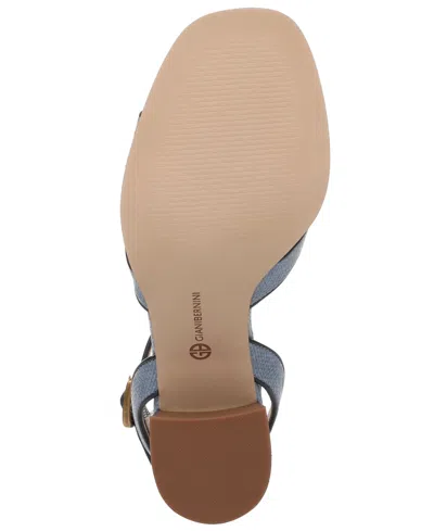 Giani Bernini Women's Blakke Block Heel Dress Sandals, Macy's Exclusive In Gray