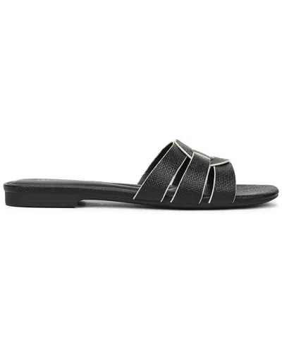 Giani Bernini Women's Norra Slide Flat Sandals, Macy's Exclusive In Black