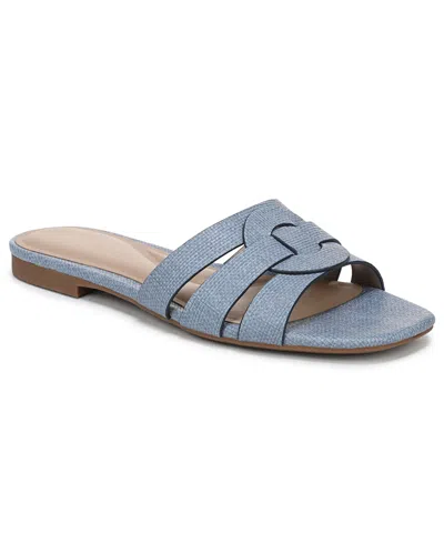 Giani Bernini Women's Norra Slide Flat Sandals, Macy's Exclusive In Blue