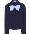 Prada Silk Shirt In Eavy