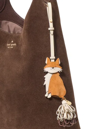 Kate Spade New York Critters Ginger Fox Bag Charm In Brown