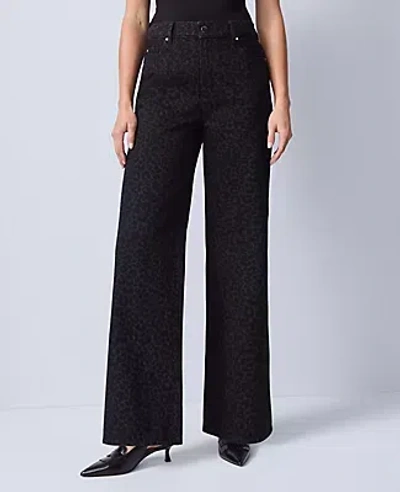 Ann Taylor The Wide-leg Jean In Black