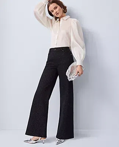 Ann Taylor The Wide-leg Jean In Black
