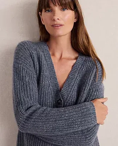 Ann Taylor Haven Well Within Marled Cashmere Cardigan